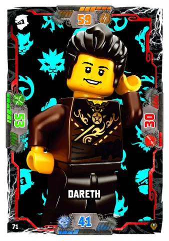 NINJAGO Trading Card Game (German) Series 9 (Next Level) - # 71 Dareth