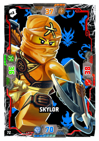 NINJAGO Trading Card Game (German) Series 9 (Next Level) - # 72 Skylor