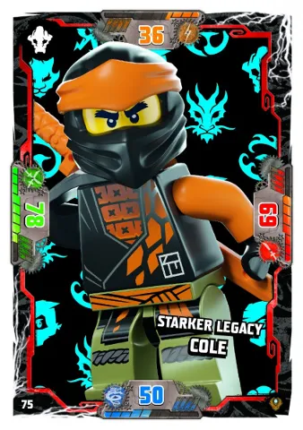 NINJAGO Trading Card Game (German) Series 9 (Next Level) - # 75 Starker Legacy Cole