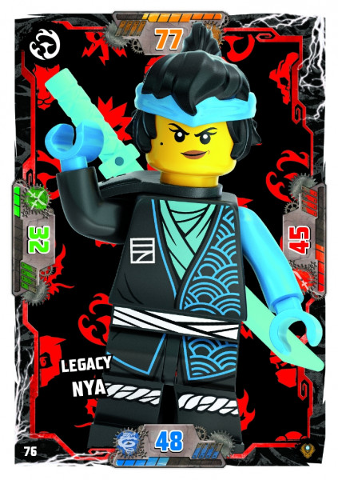 NINJAGO Trading Card Game (German) Series 9 (Next Level) - # 76 Legacy Nya