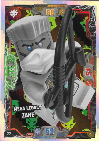 NINJAGO Trading Card Game (German) Series 9 (Next Level) - # 77 Mega Legacy Zane