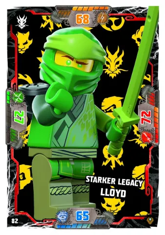 NINJAGO Trading Card Game (German) Series 9 (Next Level) - # 82 Starker Legacy Lloyd