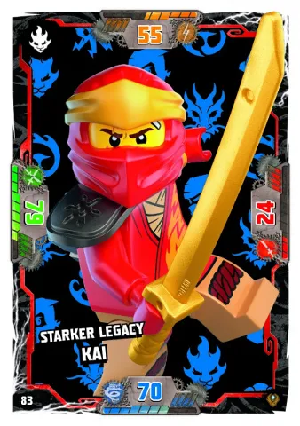 NINJAGO Trading Card Game (German) Series 9 (Next Level) - # 83 Starker Legacy Kai