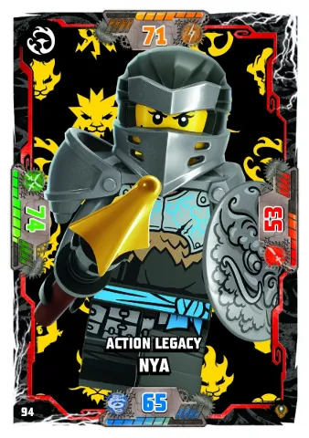 NINJAGO Trading Card Game (German) Series 9 (Next Level) - # 94 Action Legacy Nya