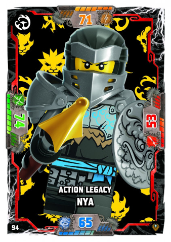 NINJAGO Trading Card Game (German) Series 9 (Next Level) - # 94 Action Legacy Nya