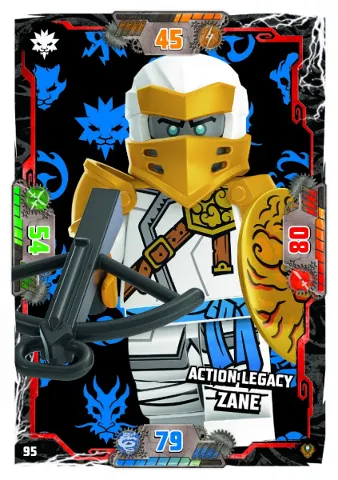 NINJAGO Trading Card Game (German) Series 9 (Next Level) - # 95 Action Legacy Zane