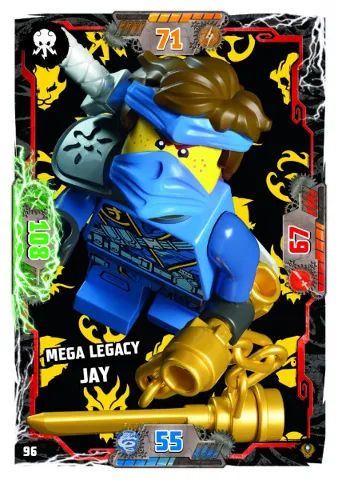 NINJAGO Trading Card Game (German) Series 9 (Next Level) - # 96 Mega Legacy Jay