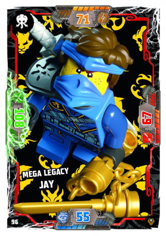 NINJAGO Trading Card Game (German) Series 9 (Next Level) - # 96 Mega Legacy Jay