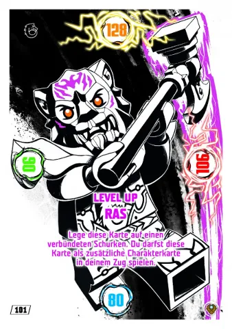NINJAGO Trading Card Game (German) Series 9 (Next Level) - # 101 Level Up Ras