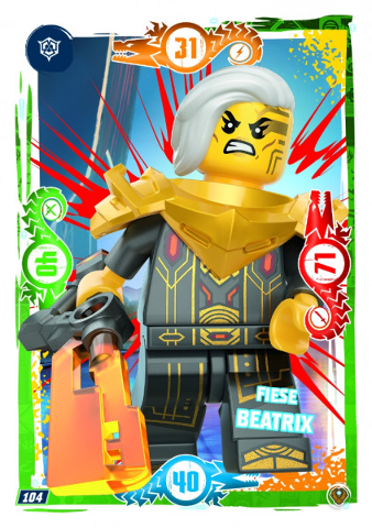 NINJAGO Trading Card Game (German) Series 9 (Next Level) - # 104 Fiese Beatrix