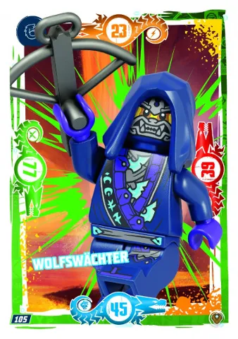 NINJAGO Trading Card Game (German) Series 9 (Next Level) - # 105 Wolfswächter