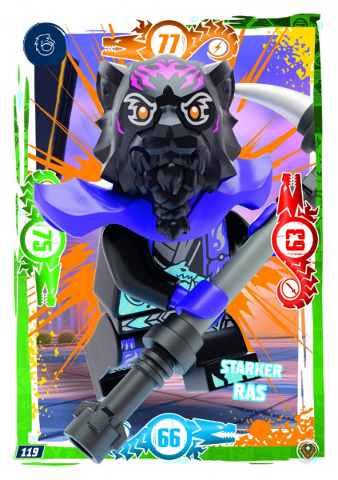 NINJAGO Trading Card Game (German) Series 9 (Next Level) - # 119 Starker Ras