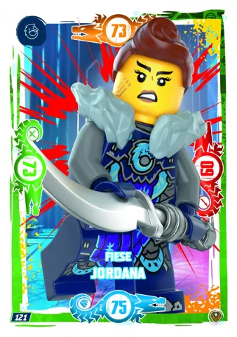 NINJAGO Trading Card Game (German) Series 9 (Next Level) - # 121 Fiese Jordana