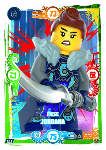 NINJAGO Trading Card Game (German) Series 9 (Next Level) - # 121 Fiese Jordana