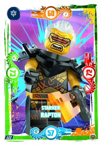 NINJAGO Trading Card Game (German) Series 9 (Next Level) - # 122 Starker Rapton