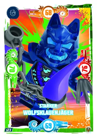 NINJAGO Trading Card Game (German) Series 9 (Next Level) - # 123 Starker Wolfsklauenjäger