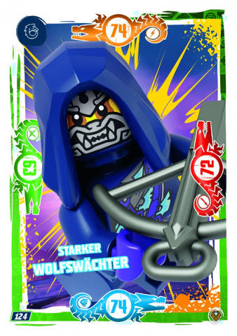NINJAGO Trading Card Game (German) Series 9 (Next Level) - # 124 Starker Wolfswächter