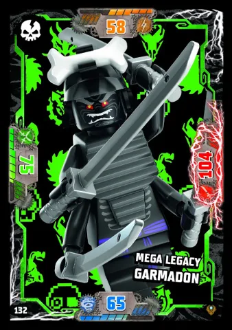 NINJAGO Trading Card Game (German) Series 9 (Next Level) - # 132 Mega Legacy Garamdon