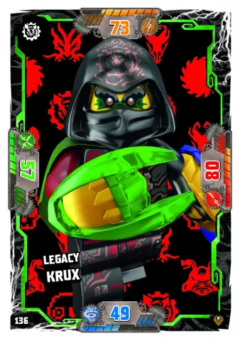NINJAGO Trading Card Game (German) Series 9 (Next Level) - # 136 Legacy Krux