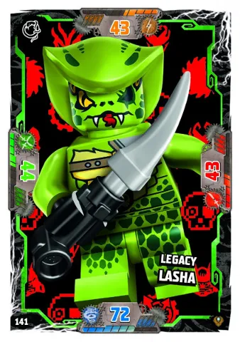 NINJAGO Trading Card Game (German) Series 9 (Next Level) - # 141 Legacy Lasha