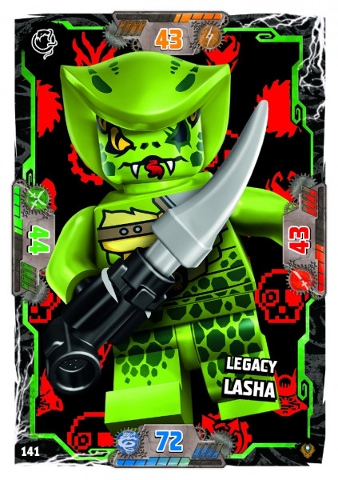 NINJAGO Trading Card Game (German) Series 9 (Next Level) - # 141 Legacy Lasha