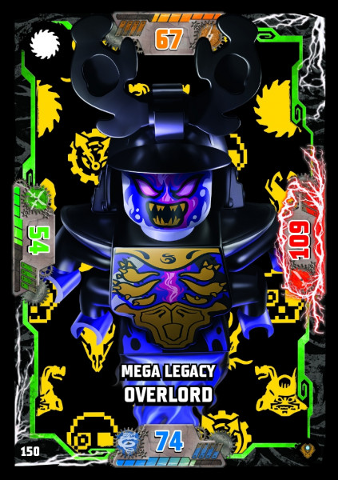 NINJAGO Trading Card Game (German) Series 9 (Next Level) - # 150 Mega Legacy Overlord