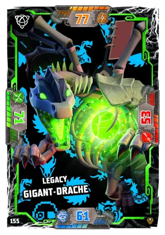 NINJAGO Trading Card Game (German) Series 9 (Next Level) - # 155 Legacy Gigant-Drache