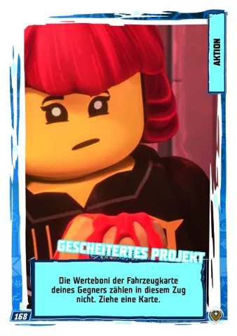 NINJAGO Trading Card Game (German) Series 9 (Next Level) - # 168 Gescheitertes Projekt