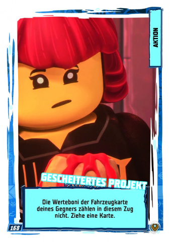 NINJAGO Trading Card Game (German) Series 9 (Next Level) - # 168 Gescheitertes Projekt