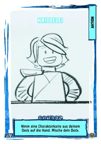 NINJAGO Trading Card Game (German) Series 9 (Next Level) - # 170 Kritzelei