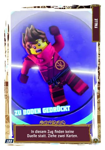 NINJAGO Trading Card Game (German) Series 9 (Next Level) - # 188 Zu Boden Gedrückt