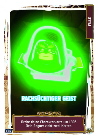 NINJAGO Trading Card Game (German) Series 9 (Next Level) - # 190 Rachsüchtiger Geist