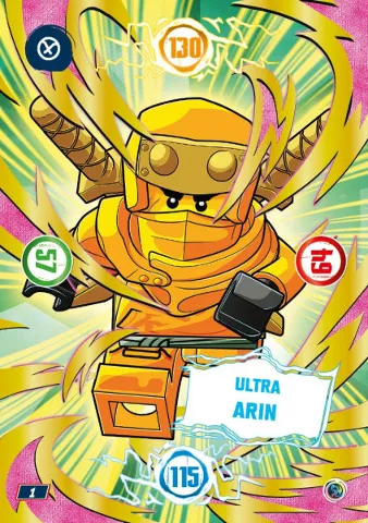 NINJAGO Trading Card Game (German) Series 9 - # 1 Ultra Arin