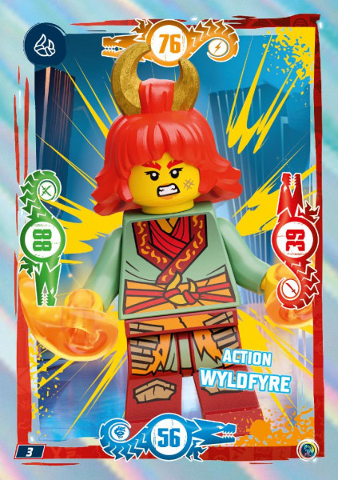 NINJAGO Trading Card Game (German) Series 9 - # 3 Action Wyldfyre