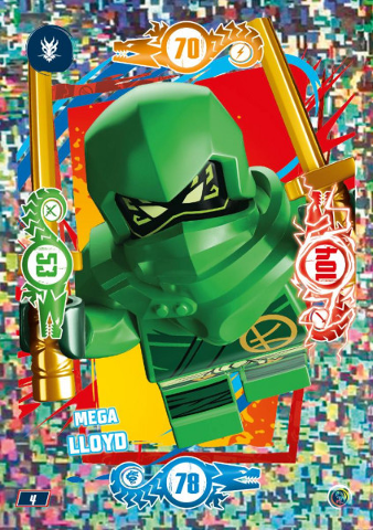 NINJAGO Trading Card Game (German) Series 9 - # 4 Mega Lloyd