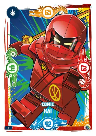 NINJAGO Trading Card Game (German) Series 9 - # 5 Comic Kai