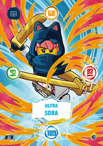 NINJAGO Trading Card Game (German) Series 9 - # 11 Ultra Sora