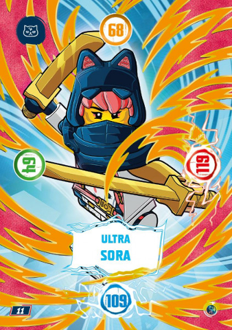 NINJAGO Trading Card Game (German) Series 9 - # 11 Ultra Sora