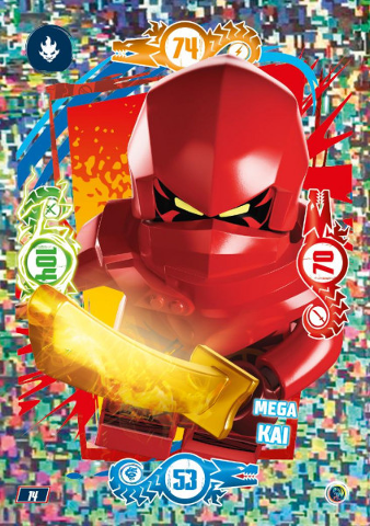 NINJAGO Trading Card Game (German) Series 9 - # 14 Mega Kai
