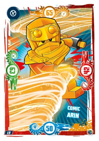 NINJAGO Trading Card Game (German) Series 9 - # 19 Comic Arin