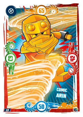 NINJAGO Trading Card Game (German) Series 9 - # 19 Comic Arin