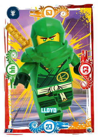 NINJAGO Trading Card Game (German) Series 9 - # 22 Lloyd