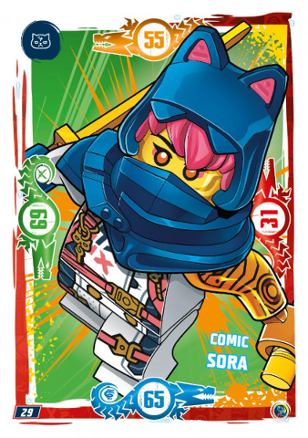 NINJAGO Trading Card Game (German) Series 9 - # 29 Comic Sora