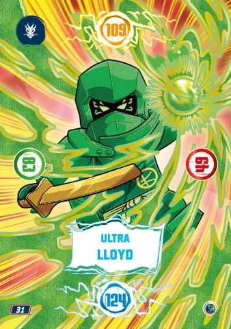 NINJAGO Trading Card Game (German) Series 9 - # 31 Ultra Lloyd