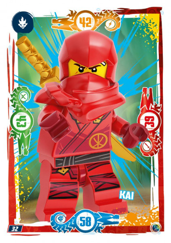NINJAGO Trading Card Game (German) Series 9 - # 32 Kai