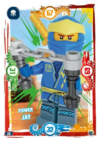 NINJAGO Trading Card Game (German) Series 9 - # 36 Power Jay