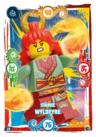 NINJAGO Trading Card Game (German) Series 9 - # 39 Starke Wyldfyre