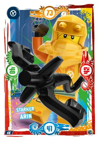 NINJAGO Trading Card Game (German) Series 9 - # 46 Starker Arin