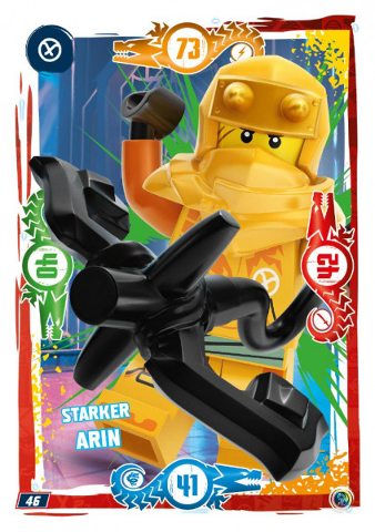 NINJAGO Trading Card Game (German) Series 9 - # 46 Starker Arin