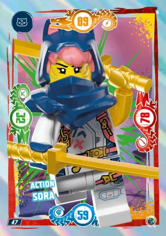 NINJAGO Trading Card Game (German) Series 9 - # 47 Action Sora